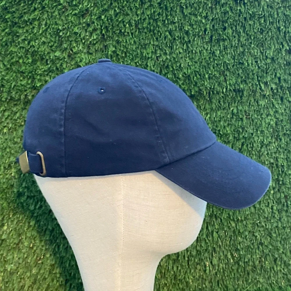 Walt Disney World WDW Baseball Cap Strapback Hat Men OSFA Blue Mickey Mouse Red